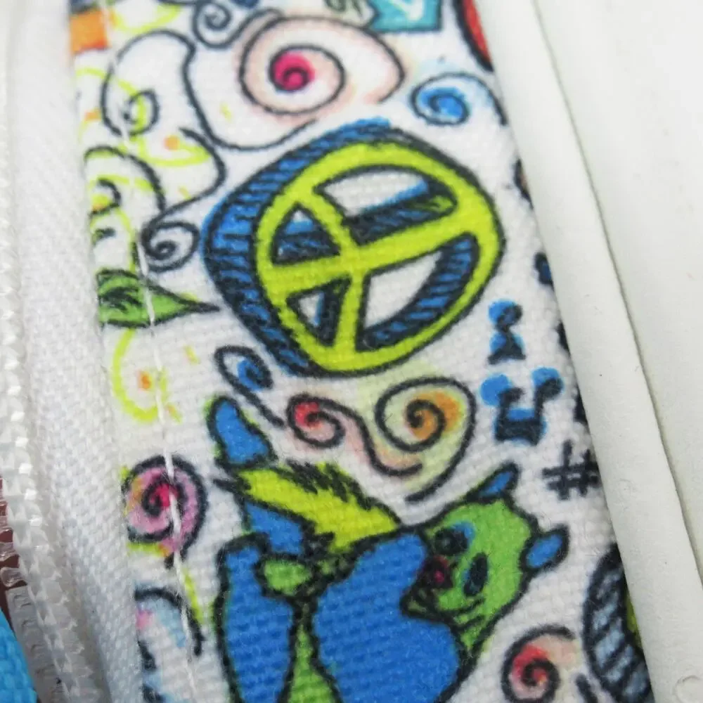 Girl Scout Hippie Sneaker Pencil Case Little Brownie Baker Zipper Pouch Kellogg